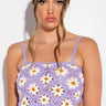 Front View Daisy Baby Crochet Strapless Top