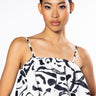 Front View Dalis Muse Bandeau Abstract Top