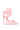 Back View Damian Pink Ruffle Detail Pump