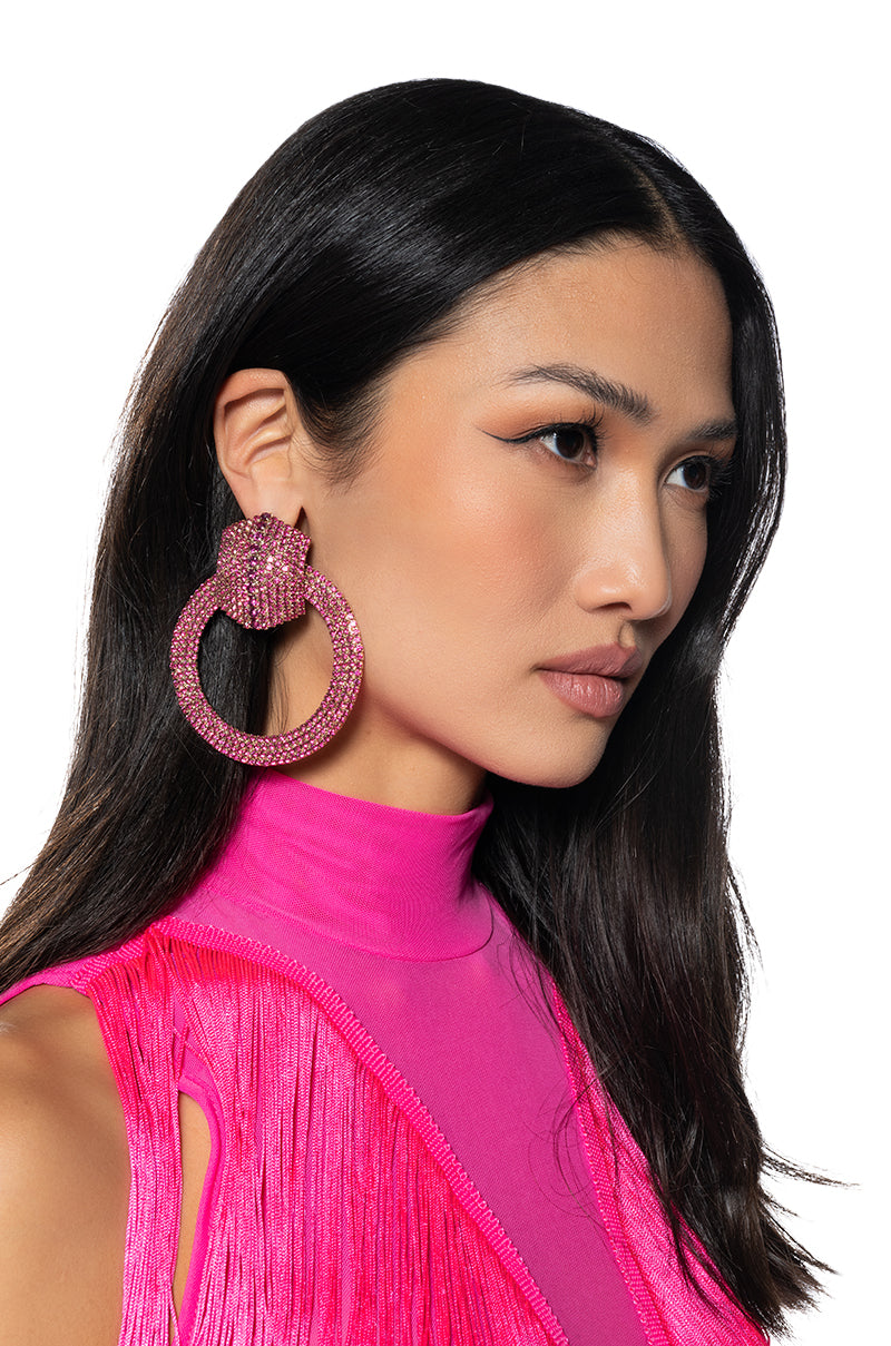 Front View Dance With Me Earring