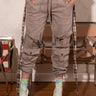 Front View Dangerous Vibes Zipper Jogger