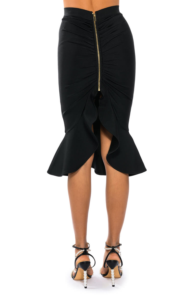 Extra View Daphne Peplum Skirt