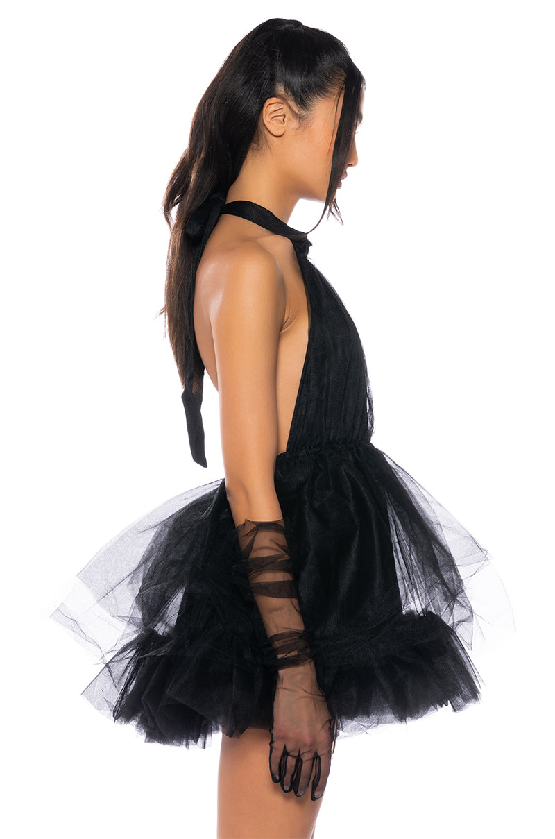 LIKE ITS NOTHING HALTER MINI DRESS AKIRA LIKE ITS NOTHING HALTER MINI DRESS AKIRA