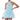 Front View Darling Diva Tulle Halter Neck Mini Dress In Light Blue