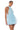 Side View Darling Diva Tulle Halter Neck Mini Dress In Light Blue