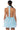 Extra View Darling Diva Tulle Halter Neck Mini Dress In Light Blue