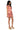 Back View Daydreamer Floral Pleated Ruffle Mini Dress