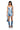 Extra View Daytona Patchwork Denim Mini Dress