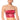 Front View Decision Maker Rhinestone Tube Top In Red