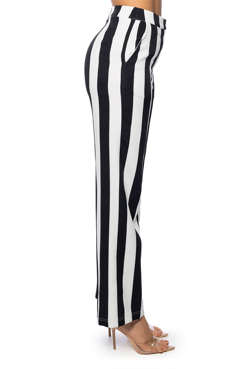 Full View Deetz Stripe Wide Leg Trouser 4