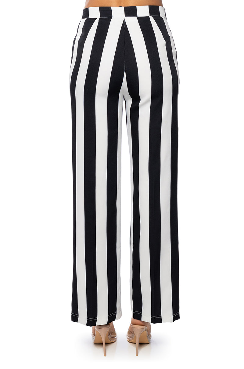 Extra View Deetz Stripe Wide Leg Trouser 5