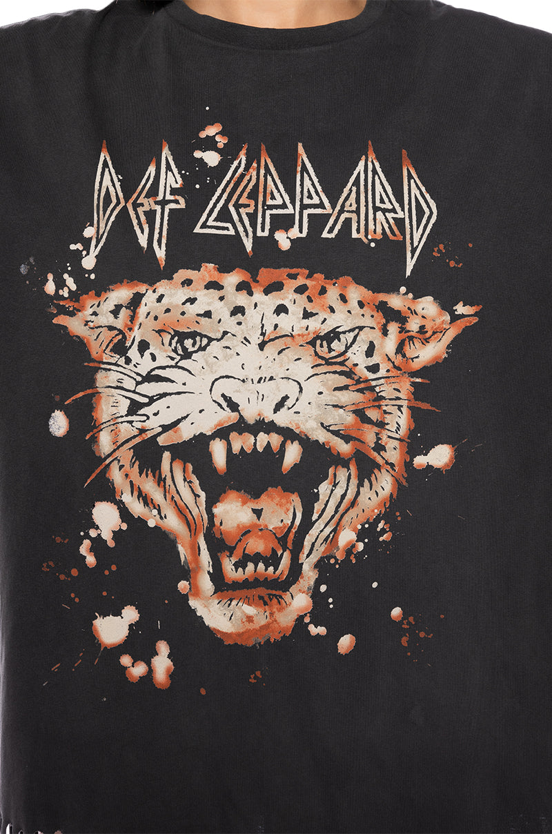 Extra View Def Leppard Fringe Dress