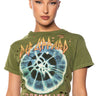 Front View Def Leppard Short Sleeve Baby Tee