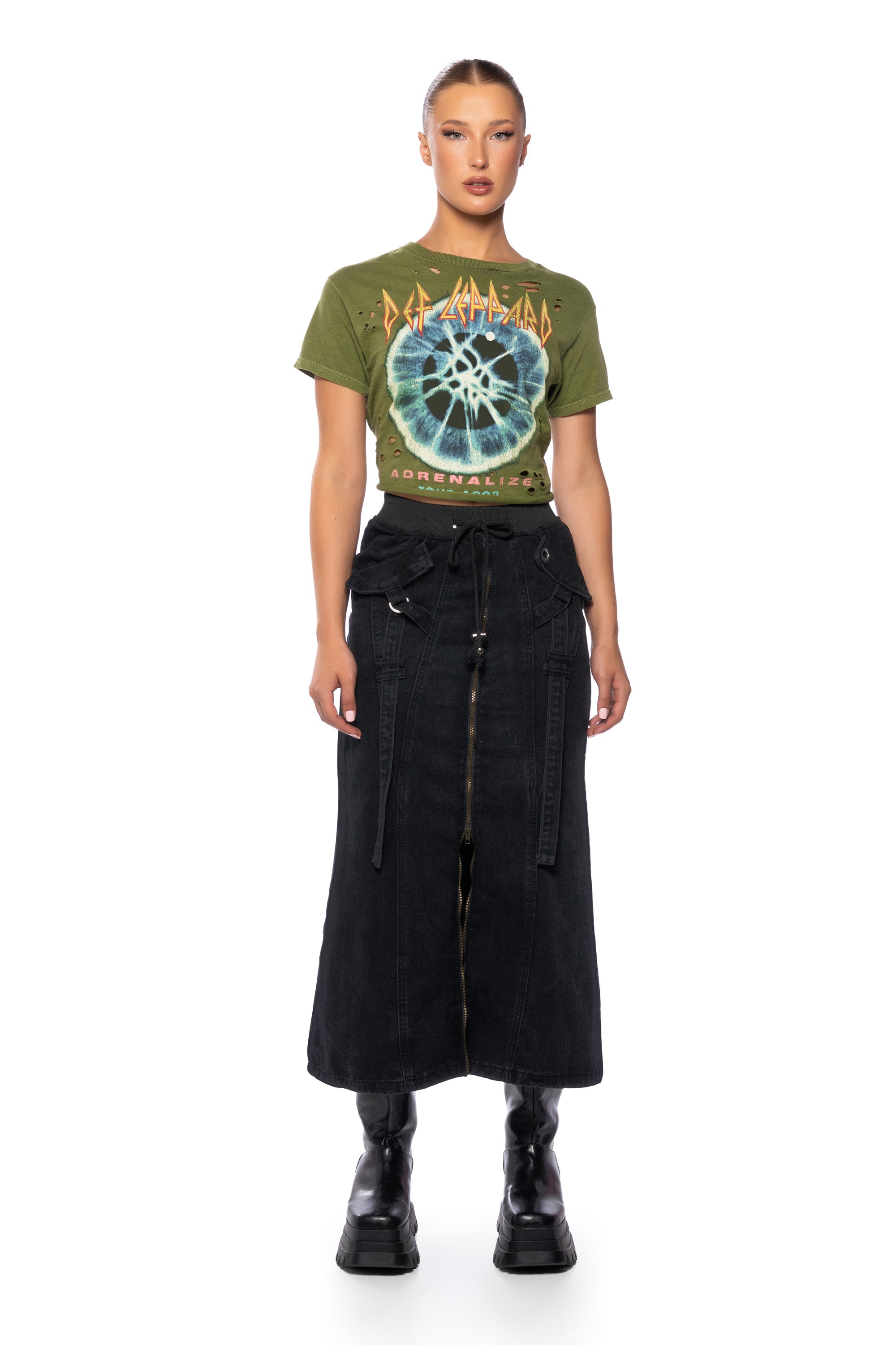 Extra View Def Leppard Short Sleeve Baby Tee