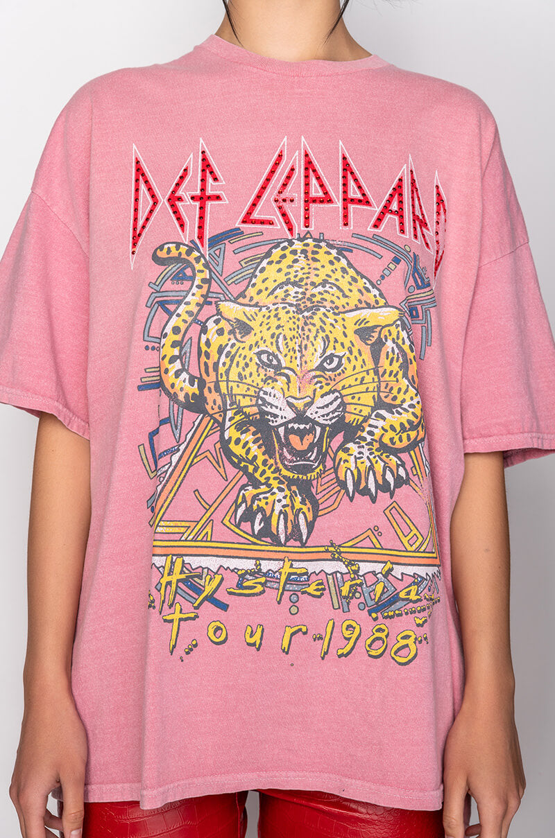 Extra View Def Leppard T Shirt Dress