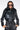 Front View Deluca Bonded Fabric Moto Jacket