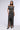 Side View Derria Off The Shoulder Denim Maxi Dress