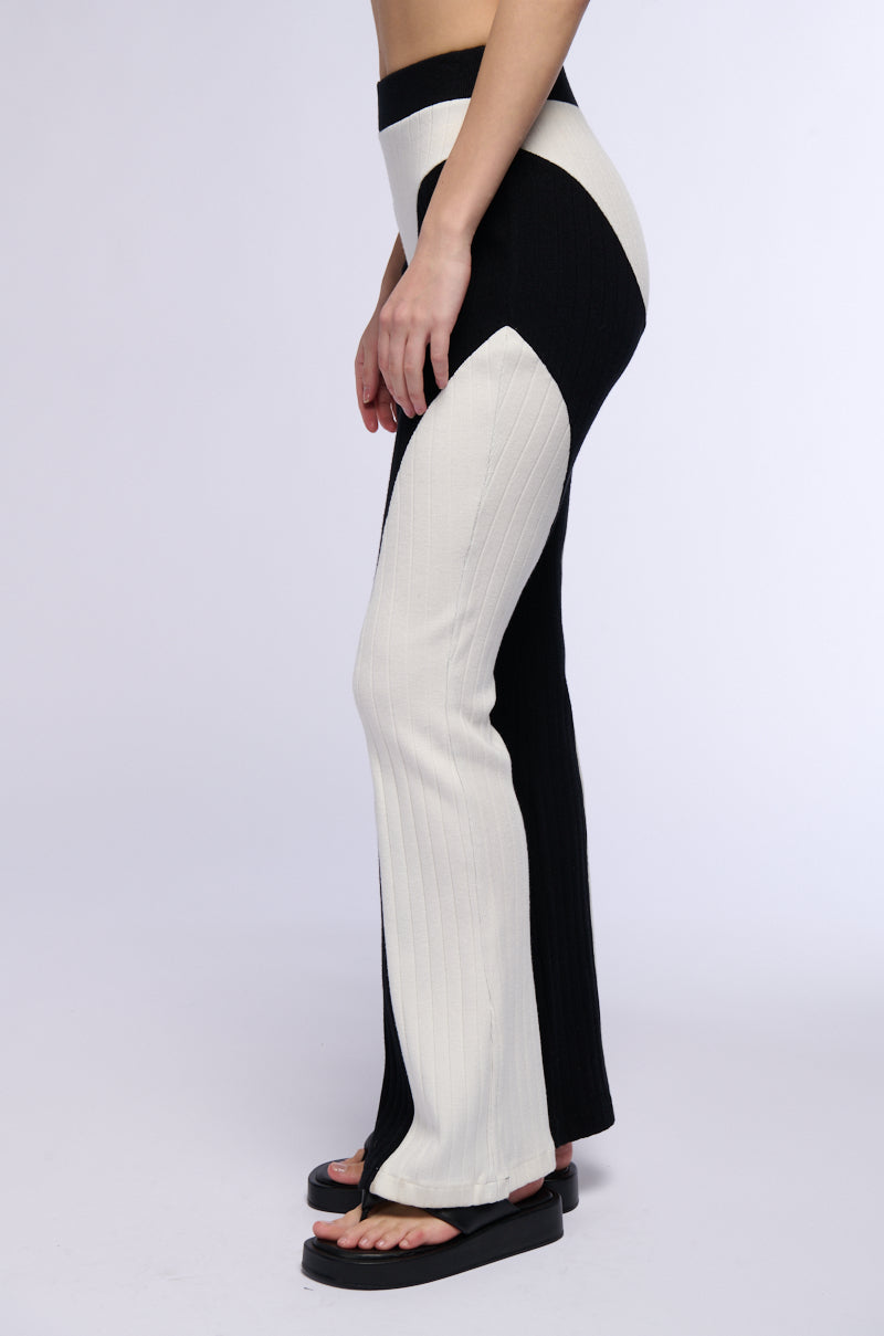Side View Desiree Knit Pants 1