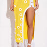 Front View Destination Paradise Daisy Crochet Maxi Skirt