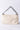 Side View Destiny Rhinestone Strap White Purse