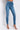 Front View Details Make Perfection High Rise Skinny Jeans in Medium Blue Denim