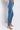 Side View Details Make Perfection High Rise Skinny Jeans in Medium Blue Denim