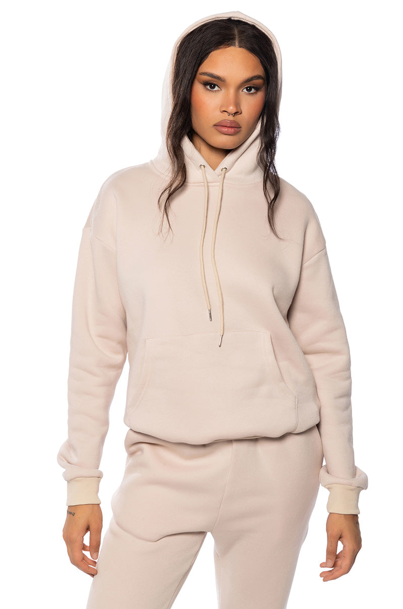 Front View Dextra French Terry Hoodie