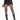 Front View Diabolical Ruched Mesh Zippered Mini Skirt