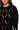 Full View Diamond Cut Oversized Sweater Dress In Black