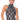 Front View Diamonds Are Forever Mock Neck Sleeveless Mesh Top