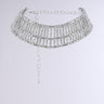 Side View Diamonds Dancing Choker