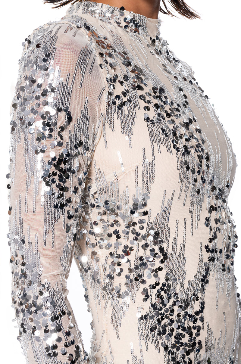 Full View Diana Sequin Embellished Mini Dress 4