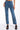 Front View Dice Dice Baby High Rise Straight Leg Jean