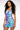 Front View Disco Babe Holographic Shift Dress