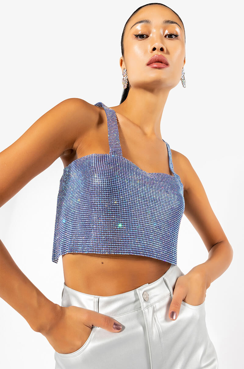 RAE RHINESTONE BRALETTE view 0