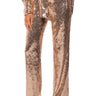 Front View Disco Fever Sequin Embellished High Waist Flare Pant