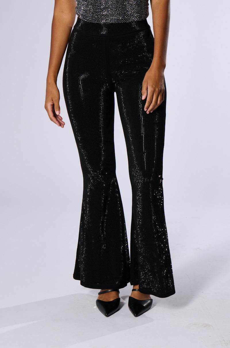 DISCO QUEEN FLARE LEG TROUSER view 0