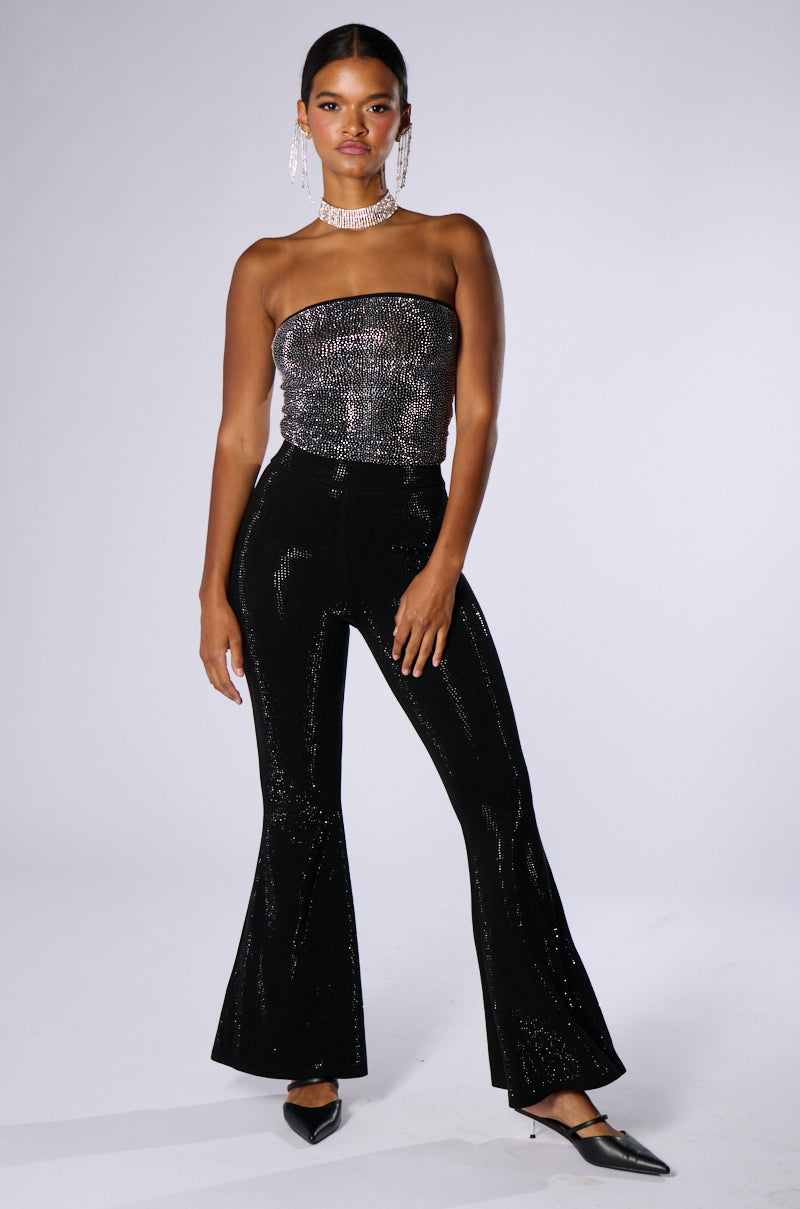 DISCO QUEEN FLARE LEG TROUSER AKIRA DISCO QUEEN FLARE LEG TROUSER AKIRA