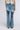 Full View Distressed Skirt Straight Leg Denim Jeans