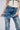 Extra View Distressed Skirt Straight Leg Denim Jeans