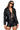 Front View Disturbia Embellished Moto Jacket