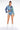 Extra View Ditzy Daze Patchwork Distress High Rise Denim Shorts