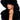 Front View Divine Feminine Oversized Faux Fur Bucket Hat In Black