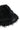 Back View Divine Feminine Oversized Faux Fur Bucket Hat In Black