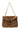 Side View Divine Tan Faux Fur Purse