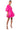 Detail View Dixie Balloon Sleeve Mini Dress In Pink