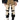 Front View Dixie Color Blocked Cargo Jogger