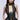 Back View Dixie Faux Leather Corset