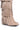 Full View Dixie Fringe Wedge Boot In Khaki