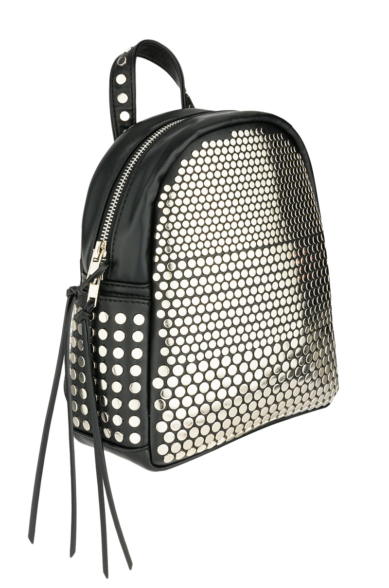 black studded mini backpack DND STUDDED MINI BACKPACK – AKIRA